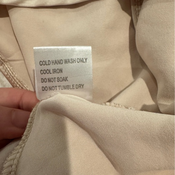 Princess Polly Love Song Top Champagne cowl neck silky - Picture 7 of 8